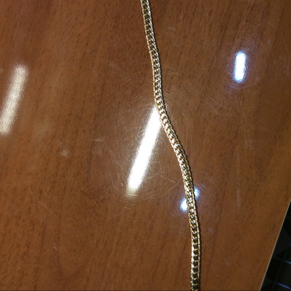 Mens "Jax" 18K REAL Gold Plated 6mm Curb Chain - Picture 3 of 8